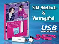 T-Mobile web'n'walk UMTS-Stick III, Surfstick, SIM-Lock-& VERTRAGSFREI