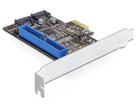 Delock PCIe Controller Karte 2x SATA 6Gb/s (SATA III) & 1x IDE Delock PC-Komponenten