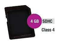 SecureDigital SD-<br />Speicherkarte 4 GB Class 4 (SDHC)