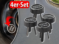 Lescars Universal Rad-Merker für Winter- bzw. Sommerreifen, 4er-Set Lescars Radmerker-Sets