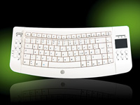 GeneralKeys 2,4 GHz Funk-Tastatur mit Touchpad für Mac GeneralKeys