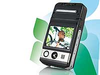 Somikon HD-Camcorder "C-1080.p" mit 5,1-cm-Display (refurbished) Somikon Full-HD-Camcorder mit Touch-Screen und App-Steuerung