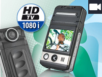 Somikon Full-HD-Camcorder "C-1080.p" mit 5,1-cm-Display Somikon Full-HD-Camcorder mit Touch-Screen und App-Steuerung
