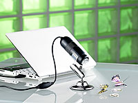 Somikon USB Digital-Mikroskop-Kamera mit Video-Aufzeichnung 2MP / 500x Somikon USB-Digital-Mikroskope