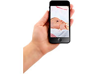 FreeTec Baby-Monitor für iPhone mit WLAN, IR, 2-Wege-Audio (Versandrückläufer) FreeTec IP-Babyphone für iPhones
