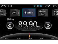 NavGear StreetMate 2-DIN Autoradio mit 6"-Navi DSR-N 270 Westeuropa NavGear 2-DIN Festeinbau-Navi /-Autoradios