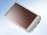 revolt Solar-Ladegerät "4 Seasons" für Handy, Navi, Smartphone & Co. revolt USB-Solar-Powerbanks