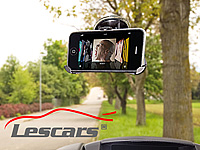 Lescars Halterungsadapter iPhone 3G, 3Gs für alle NavGear-Halterungen Lescars KFZ-Halterungen (iPhone 3G/3Gs)