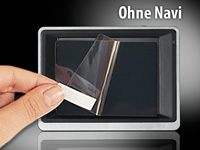 NavGear 4in1 Universal Schutzfolie bis 4,3" für Navi und Smartphone (adhäsiv) NavGear
