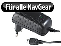 NavGear 230V Netzteil für alle NavGear Navigationsgeräte NavGear Navi-Netzteile