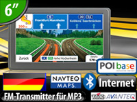 NavGear 6" Navigationssystem GTX-60-3D Deutschland (refurbished) NavGear Navis 6"