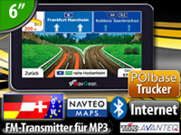 NavGear 6"-Navigationssystem RSX-60-3D LKW-Edition Europa(refurbished) NavGear LKW Navi Systeme