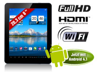 TOUCHLET 8"-Tablet-PC<br />X8 mit Dual-Core-CPU, Android ...