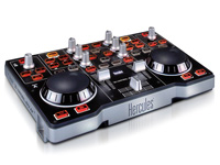 Hercules Tragbares MP3-Mischpult MP3 e2 inkl. Software (refurbished) Hercules DJ Mischpulte