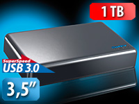 Externe 3,5"-SATA-Festplatte USB3.0 mit 1 TB Speicher Externe Festplatten 3,5"