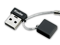 PConKey mini USB2.0-Speicherstick "Square II", 4 GB, schwarz PConKey Ultra Mini USB Speichersticks