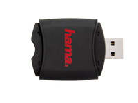Hama SDHC-Card-Reader & USB-Stick mit MyDisa Datenschutzsoftware Hama Card-Reader und USB-Sticks