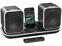 Muvid i-FI 90 Funk-Lautsprecher mit iPod/iPhone-Dock + USB Dongle Muvid Lautsprecherboxen mit Dock-Connector