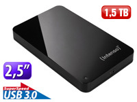 Intenso Externe 2,5" Festplatte, 1,5 TB, USB 3.0, schwarz Intenso Externe Festplatten 2,5"