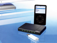 auvisio Video-Recorder-Box für iPod & USB-Speicher (refurbished) auvisio
