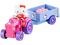 Hello Kitty - Spielset mit Bausteinen: Traktor Grund-Bausteine (passend zu Bausteinen von Lego)