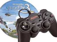 Modellflug-Simulator EasyFly 3 SE mit USB-Gamecontroller Flugsimulatoren mit Controller