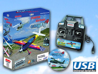 EasyFly 4 SE Flugsimulator mit 4-Kanal-USB-Fernsteuerung (refurbished) Flugsimulatoren mit Controller