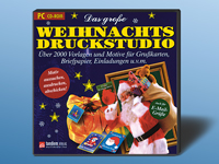 Weihnachtsdruckstudio Druckvorlagen & -Softwares (PC-Softwares)