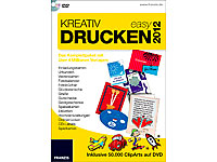 FRANZIS Kreativ Drucken 2012 easy FRANZIS Druckvorlagen & -Softwares (PC-Softwares)