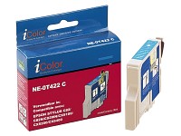 iColor Patrone für EPSON (ersetzt T04224010), cyan iColor Kompatible Druckerpatronen für Epson Tintenstrahldrucker