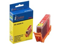 iColor Patrone für CANON (ersetzt BCI-6R), rot iColor Kompatible Druckerpatronen für Canon-Tintenstrahldrucker
