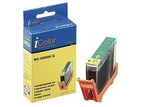 iColor Patrone für CANON (ersetzt BCI-6G), grün iColor Kompatible Druckerpatronen für Canon-Tintenstrahldrucker