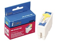 iColor Patrone für EPSON (ersetzt T05014010), black iColor Kompatible Druckerpatronen für Epson Tintenstrahldrucker