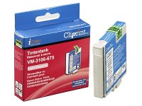Cliprint Tintentank für EPSON (ersetzt T04864010),light-magenta Cliprint Kompatible Druckerpatronen für Epson Tintenstrahldrucker