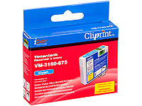 Cliprint Tintentank für EPSON (ersetzt T1292), cyan L Cliprint Kompatible Druckerpatronen für Epson Tintenstrahldrucker