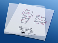 Sattleford 100 Blatt Pergamentpapier für Laser/Inkjet-Drucker 90g/A4 Sattleford Laser-Druckerpapiere & -Kartons