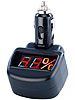 Lescars Kfz-Batterie-Tester mit LED-Lampe Lescars KFZ Batterietester