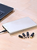 revolt Powerbank mit 35.000 mAh f&uuml;r Notebook & Co, im Aluminiumgeh&auml;use revolt Notebook- & USB-Powerbanks