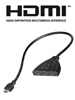 auvisio Automatischer 3-fach-HDMI-Umschalter für Full-HD-TVs (3D), HDMI 1.3b auvisio HDMI-Switches