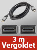 auvisio High-Speed-HDMI-2.0a-Kabel für 4K, 3D und Full HD, HEC, 3 m auvisio 4K-HDMI-Kabel mit Netzwerkfunktion (HEC)