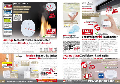 revolt Automatischer Lichtschalter mit Bewegungsmelder & Sound-Sensor