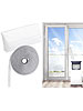 Sichler Haushaltsgeräte XXL-Universal-Fenster- & Türabdichtung für mobile Klimaanlagen, Klett Sichler Haushaltsgeräte Universal-Türabdichtungen für mobile Klimaanlagen