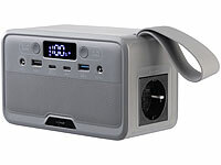 revolt Powerstation & Solargenerator mit 89,6 Wh, 230 Volt, 100 Watt revolt 2in1-Hochleistungsakkus & Solar-Generatoren