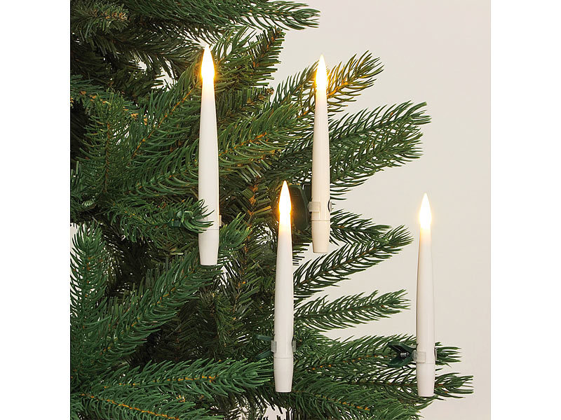 LEDWeihnachtsbaumkerzen, 15cm, 10erSet