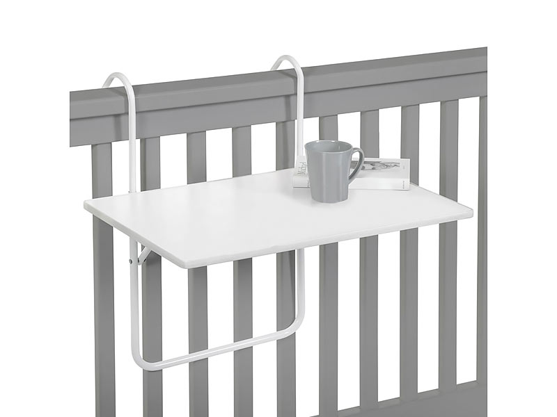 BalkonKlapptisch weiss