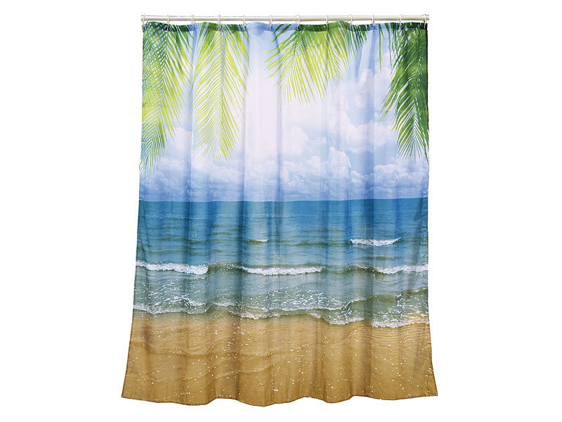 Duschvorhang Beach
