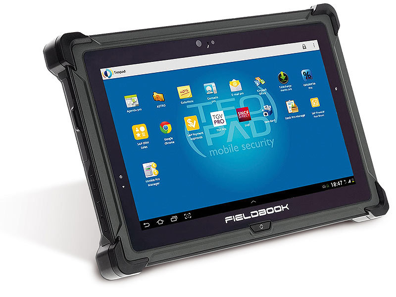 Robustes Outdoor TabletPC Fieldbook E1 Logic Instrument