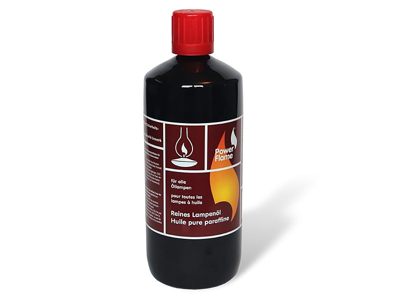 Powerflame Geruchsfreies Lampenöl für innen und aussen, 1 Liter