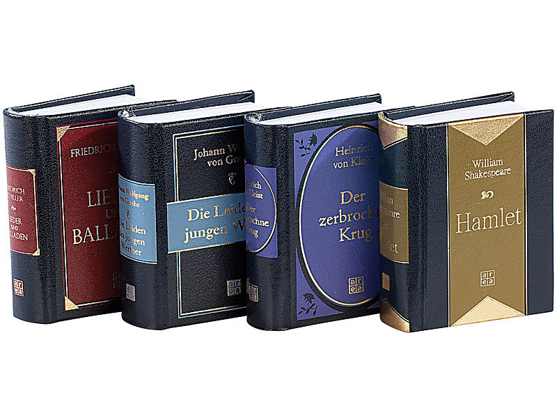MiniaturbuchSammlerbibliothek Klassiker der Weltliteratur