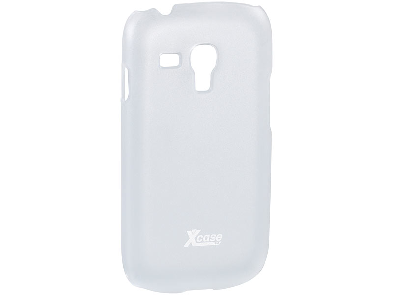 Xcase Dünnes Schutzcover Samsung Galaxy S3 mini halbtransp., 0,3 mm